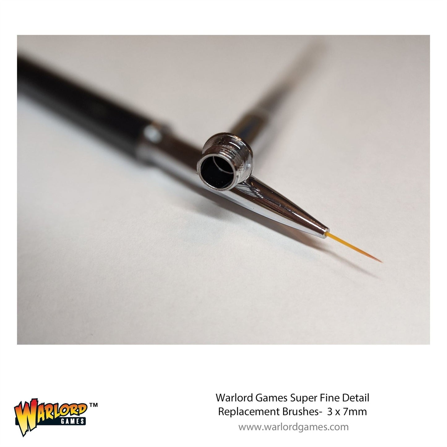 Warlord 3 pack 7mm Replacement Brush