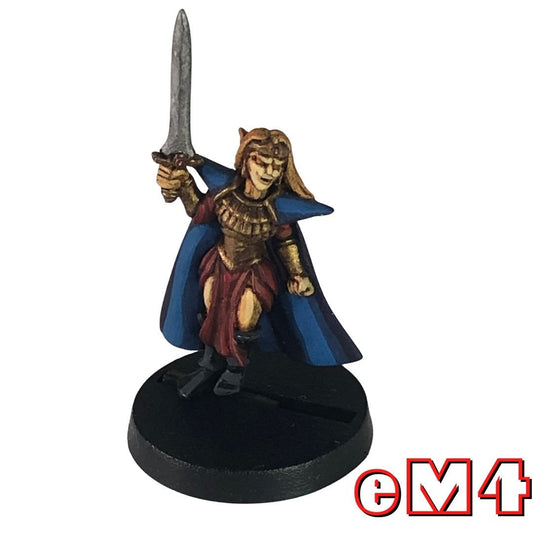 Elven Female Warrior Miniature