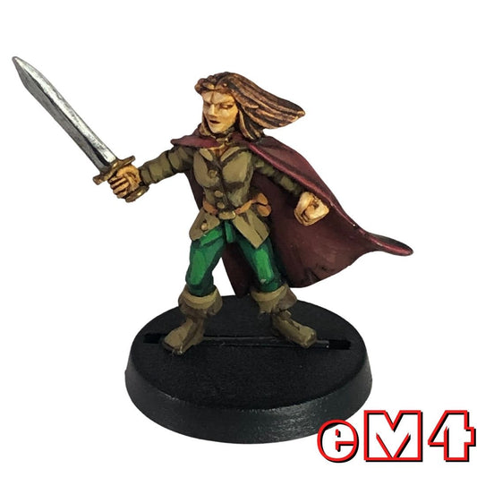 Female Adventurer with Sword Miniature